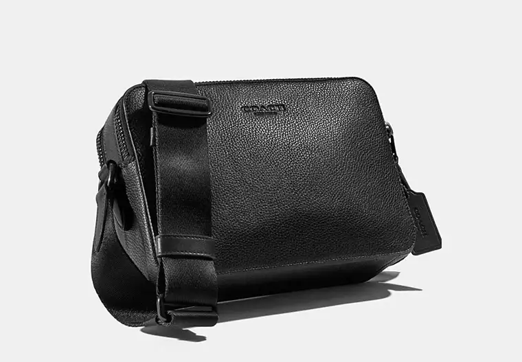 Charter Crossbody Bag 24 - pebble leather/Black Copper/Black