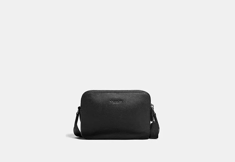 Charter Crossbody Bag 24 - pebble leather/Black Copper/Black