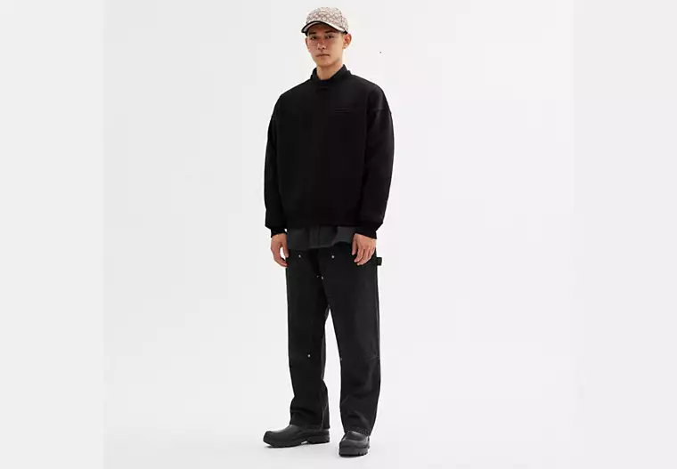 Essential Crewneck - Black