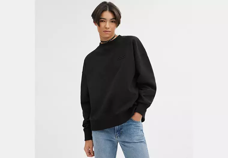 346-essential-crewneck-black-4.webp Essential Crewneck - Black