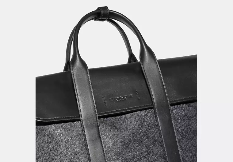 35-gotham-portfolio-bag-in-signature-canvas-signature-coated-canvas-smooth-leather-black-copper-charcoal-black-4.webp Gotham Portfolio Bag In Signature Canvas - signature coated canvas/smooth leather/Black Copper/Charcoal/Black