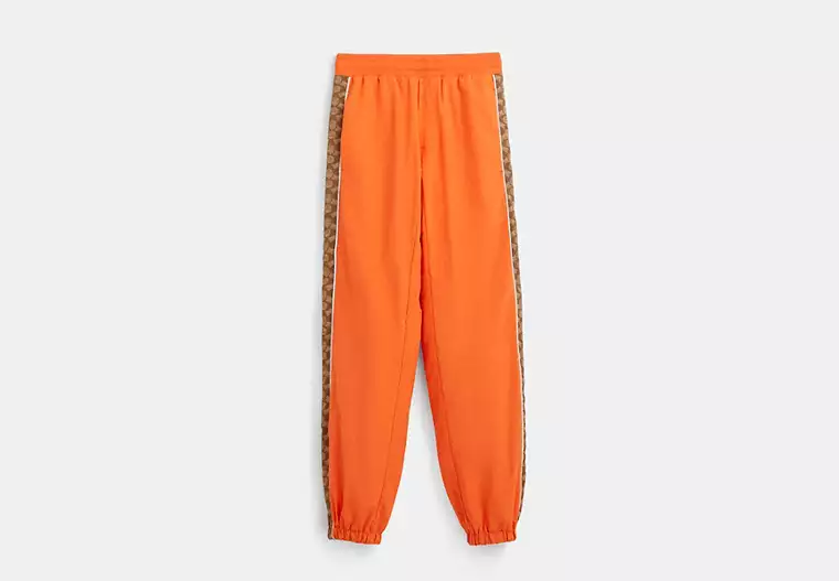 Restored Track Joggers - Orange/Tan Signature Multi