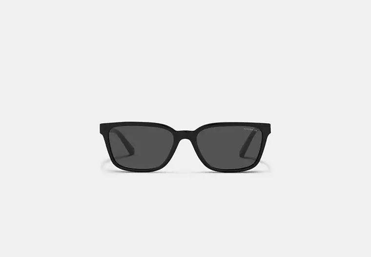 Signature Workmark Square Sunglasses - Black