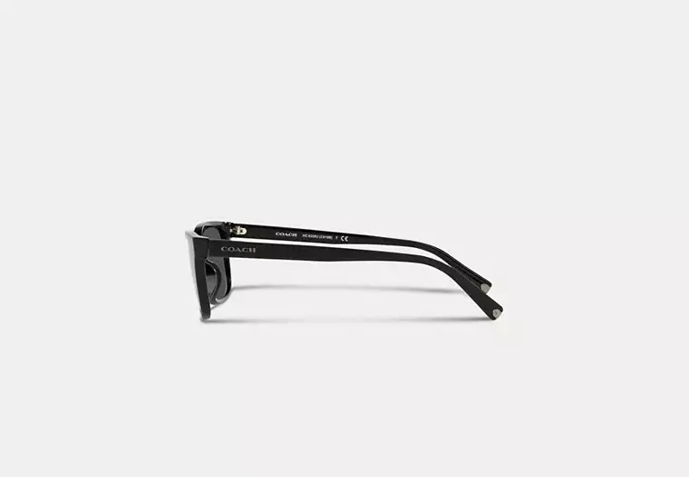 Signature Workmark Square Sunglasses - Black