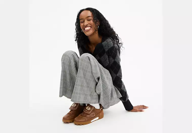 Match Sneaker With Leopard Print - Sable Multi