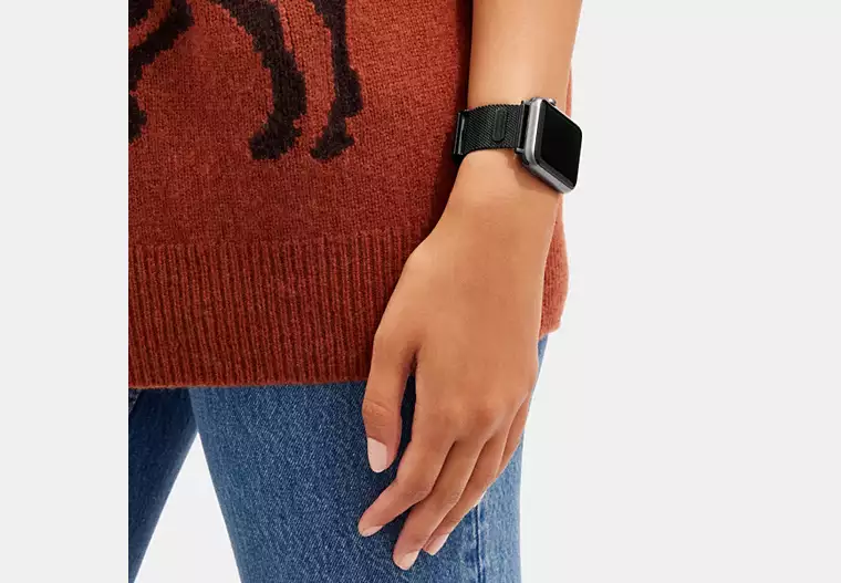 Apple WatchÂ® Strap, 42 Mm And 44 Mm - Black