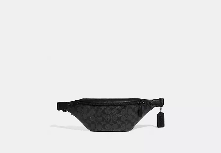 Charter Belt Bag 7 In Signature Canvas - canvas/Charcoal