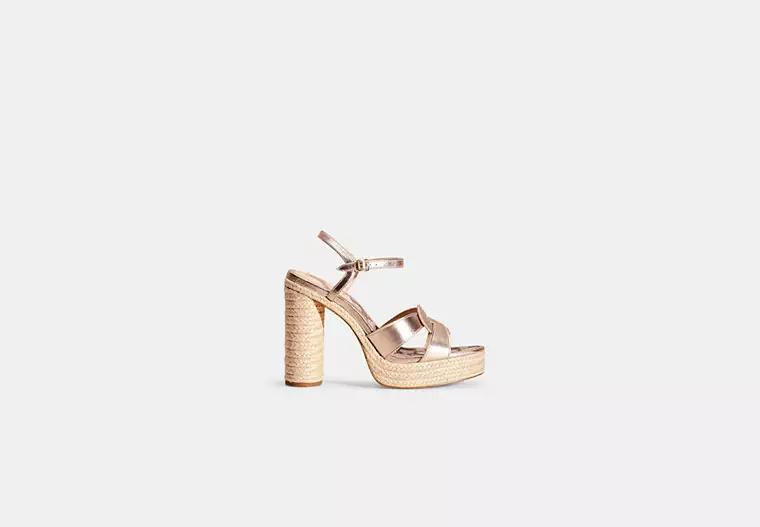 Restored Talina Sandal - Champagne