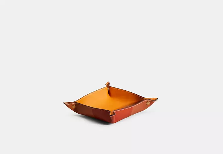 Remade Colorblock Valet Tray - Brown/Multi