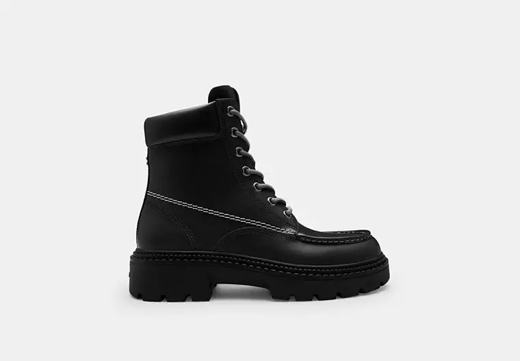 Lug Sole Boot - Black