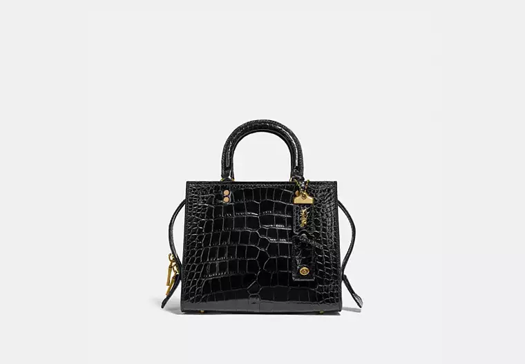 Rogue Bag 25 In Alligator - crocodile/Brass/Black