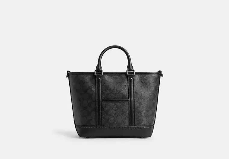 Metropolitan Carryall Bag 22 In Signature Canvas - Charcoal